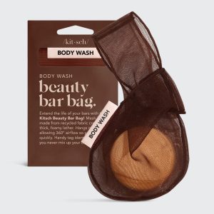 Chocolate Body Wash Bar Bag