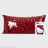 Kitsch x Hello Kitty Satin Pillowcase in Kitty Bathes in a Sea of Bows - King