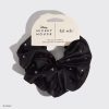 Kitsch x Mickey and Minnie Black Rhinestone Scrunchie